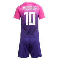 Camisa de time de futebol Alemanha Jamal Musiala #10 Replicas 2º Equipamento Infantil Europeu 2024 Manga Curta (+ Calças curtas)